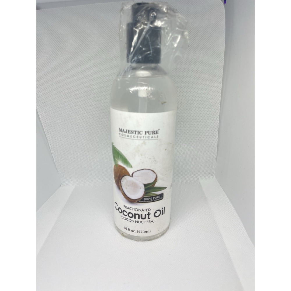 Majestic Pure Fractionated Coconut Oil ‎ For Aromatherapy Relaxing Massage 16 oz